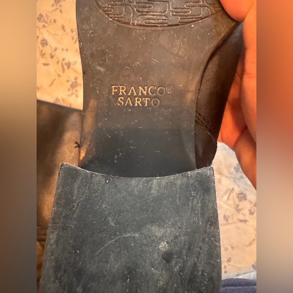 Franco Sarto Black Leather Boots - Picture 7 of 12